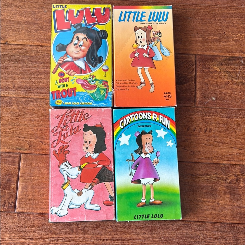Little Lulu VHS tapes
